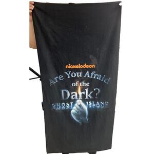 Nickelodeon Are You Afraid Of The Dark Ghost Island Promotional Towel 56”x28”